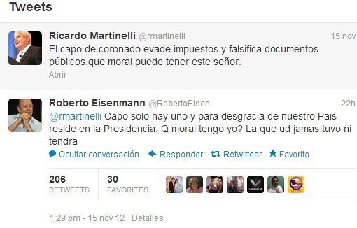 Eisenmann lamenta tweet del Presidente y dice que es una vergüenza