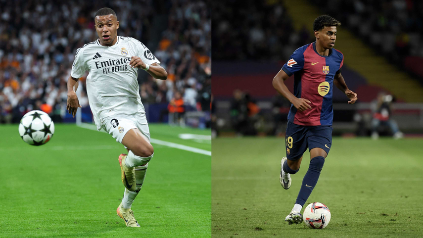 Clásico Real Madrid vs. Barcelona.