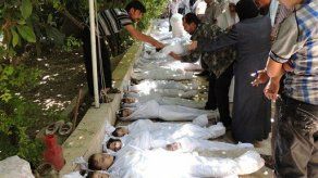 Una ONG siria cifra en 322 el número de muertos por ataque químico
