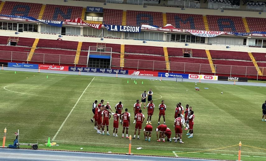 La selección de Panamá prepara los últimos detalles para enfrentar a Martinica