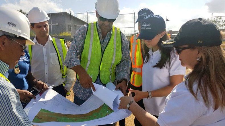 Realizan inspección en construcción de Centro de Cumplimiento de Pacora
