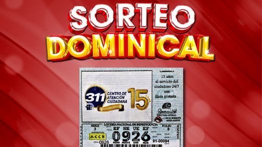 Resultados del sorteo dominical de la Lotería Nacional del 4 de enero de 2026.