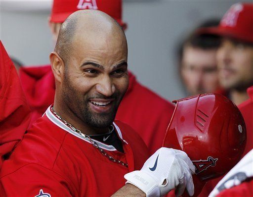 Pujols pega su 450mo jonrón; De Aza impulsa a Chicago