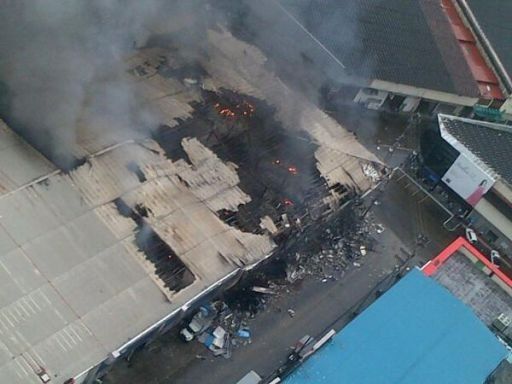 No permitirán acceso a bancos afectados por incendio en Zona Libre Colón