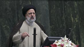 El presidente de Irán, Ebrahim Raisi﻿.