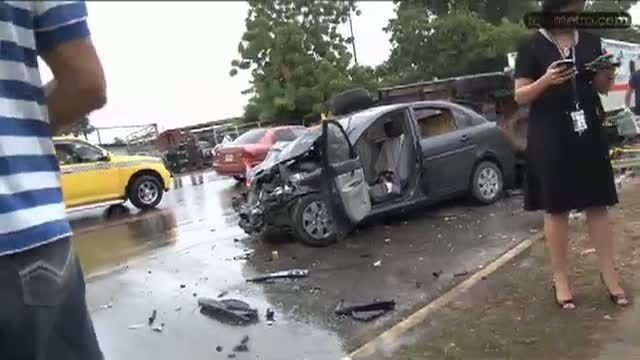 Accidente en vía que conduce a río La Villa, fallece enfermera