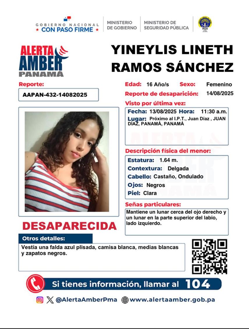 Activan Alerta Amber por desaparición.
