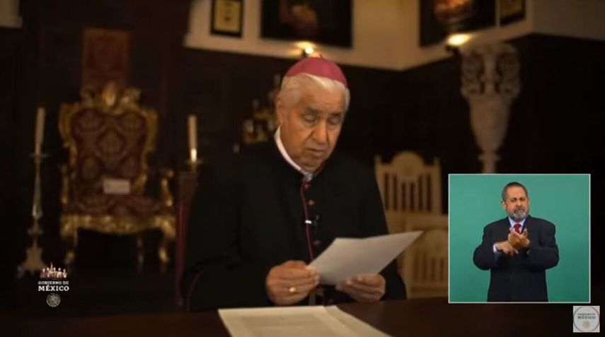 El cardenal Rogelio Cabrera.