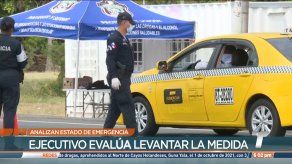Gobierno evalúa levantamiento del Estado de Emergencia
