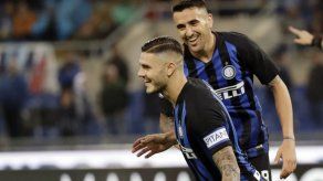 Icardi aporta doblete a victoria de Inter sobre Lazio