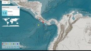 Sismo de 5,8 remeció varias provincias de Panamá