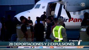 Panamá deporta y expulsa a 30 colombianos por alta peligrosidad
