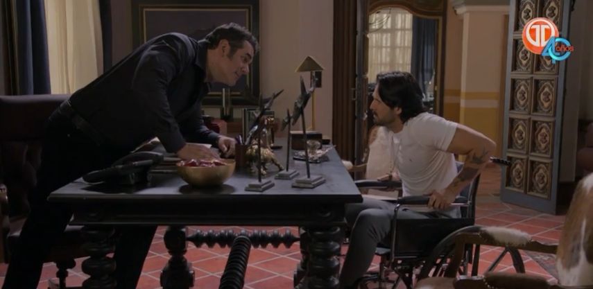 LA DESALMADA | Rafael le dice a Octavio que no se va a Italia