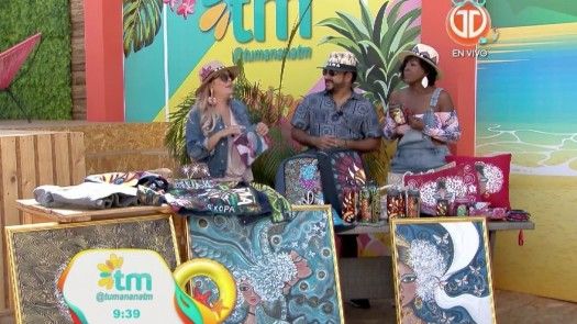 Artista plástico Mario Saldaña nos presenta su colección típica