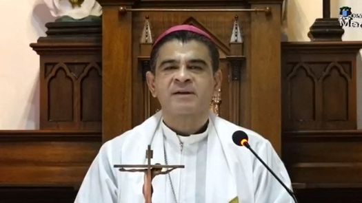 Rolando Álvarez, obispo de Matagalpa, Nicaragua.