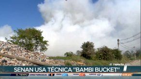 Cargas de tierra y Bambi bucket