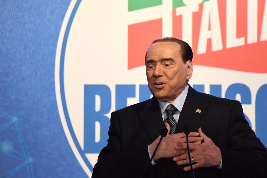 El ex primer ministro y magnate Silvio Berlusconi.