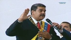 Maduro juró como presidente reelecto