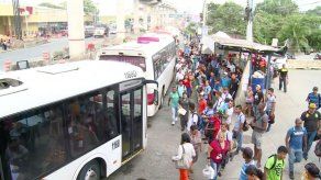 Transportistas de Panamá Este inician paro indefinido Transportistas de Panamá Este inician paro indefinido