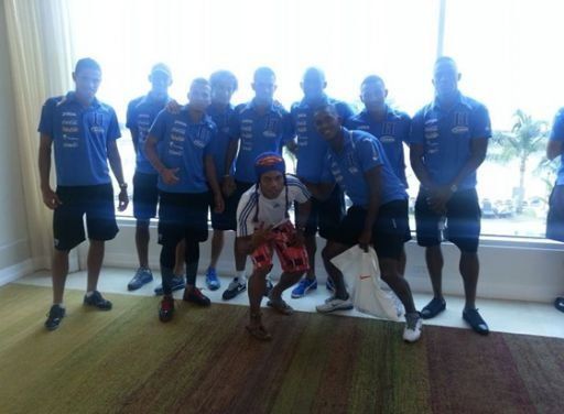 Selección de Honduras relajada antes de partido con Panamá