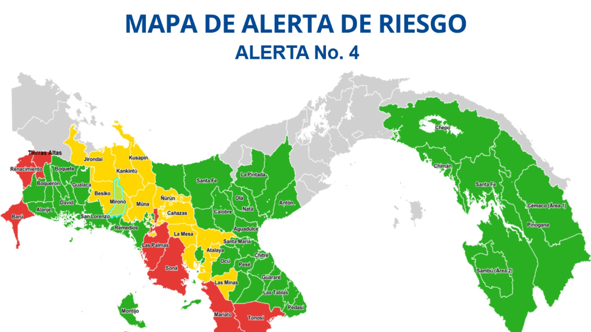 Autoridades declaran Alerta Roja  Autoridades declaran Alerta Roja