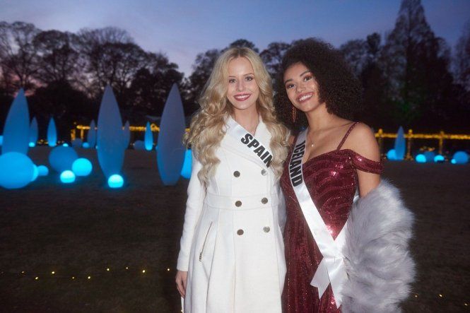 Las candidatas de Miss Universo 2019 visitan el Jardín Botánico de Atlanta