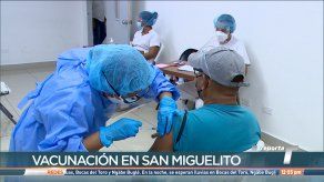 Minsa continúa vacunación anticovid a adultos en San Miguelito e iniciará aplicación de dosis pediátricas