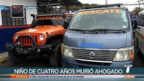 Un niño de cuatro años muere en Chiriquí en medio de las lluvias