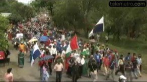 Protesta indígena deriva en enfrentamiento con la policía