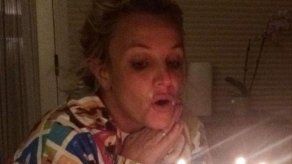 Britney Spears celebró su 33 cumpleaños en pijama