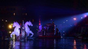 El carnaval de Venecia comienza con un espectáculo acuático