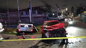 Accidente de tránsito deja dos víctimas fatales en Parque Lefevre.