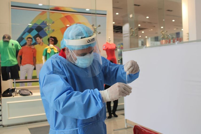 Panamá registra 200 nuevos contagios y mantiene 2,395 casos activos de