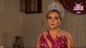 Grace Marlene Cano, reina de Calle Abajo de Las Tablas.