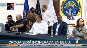 Autoridades revelan que droga decomisada en Panamá se trasladará a EE. UU. para su incineración