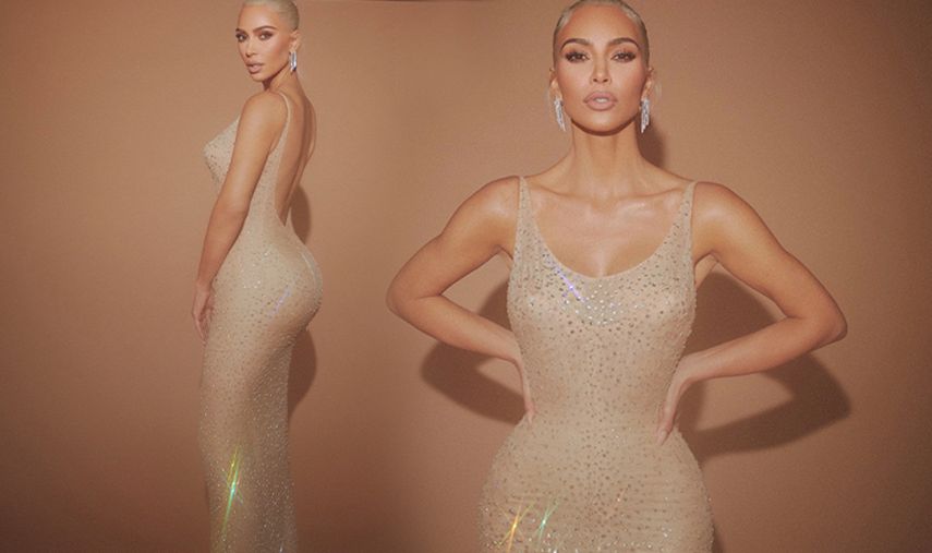 Kim Kardashian realizó una estricta dieta para poder usar el mítico vestido de Marilyn Monroe.
