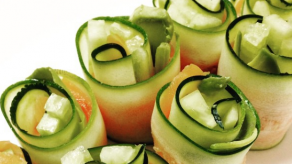 Receta navideña: Rolls de zucchini