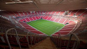 Vista interna del estadio Mané Garrincha, una de las cuatro sedes de la Copa América 2021, en Brasilia (Brasil).