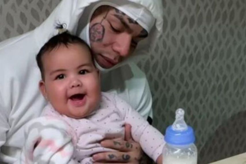 Tekashi 6ix9ine habla de su relación con la hija de Anuel