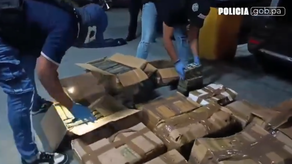 Policía incauta 159 paquetes de presunta droga Policía incauta 159 paquetes de presunta droga