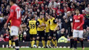 Blackburn sorprende a Man United con un 3-2