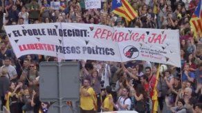 Unas 450.000 personas en la manifestación independentista de Barcelona