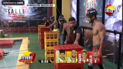 Calle 7 Panamá - Eliminación Masculina