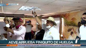 AEVE firma acuerdo de finalización de huelga