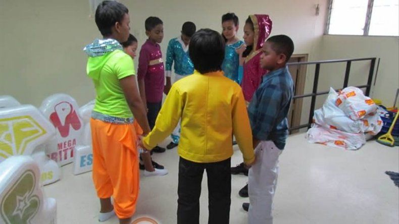 Backstage gala 1 de Pequeños Gigantes