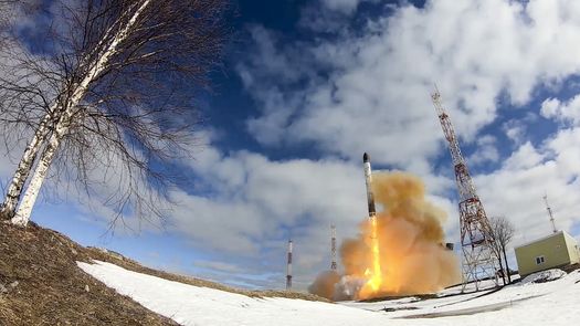 La prueba ocurre en momentos de graves tensiones entre Rusia y Occidente debido a la acción militar rusa de Ucrania.