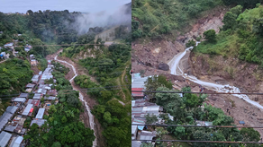 Guatemala: Al menos 18 desaparecidos por la crecida de un río.