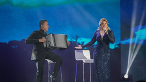 Margarita Henríquez junto a Ronald Bravo. Foto: Emily Castillo