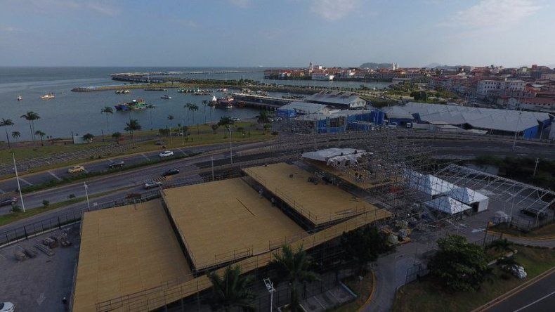 Megaestructuras en la Cinta Costera y Metro Park casi listas para la JMJ