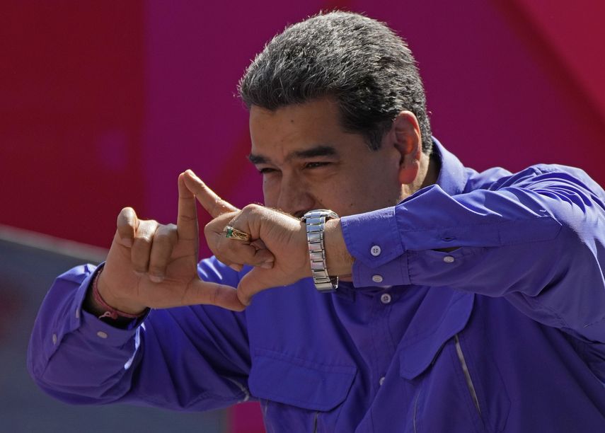 El presidente venezolano Nicolás Maduro﻿.